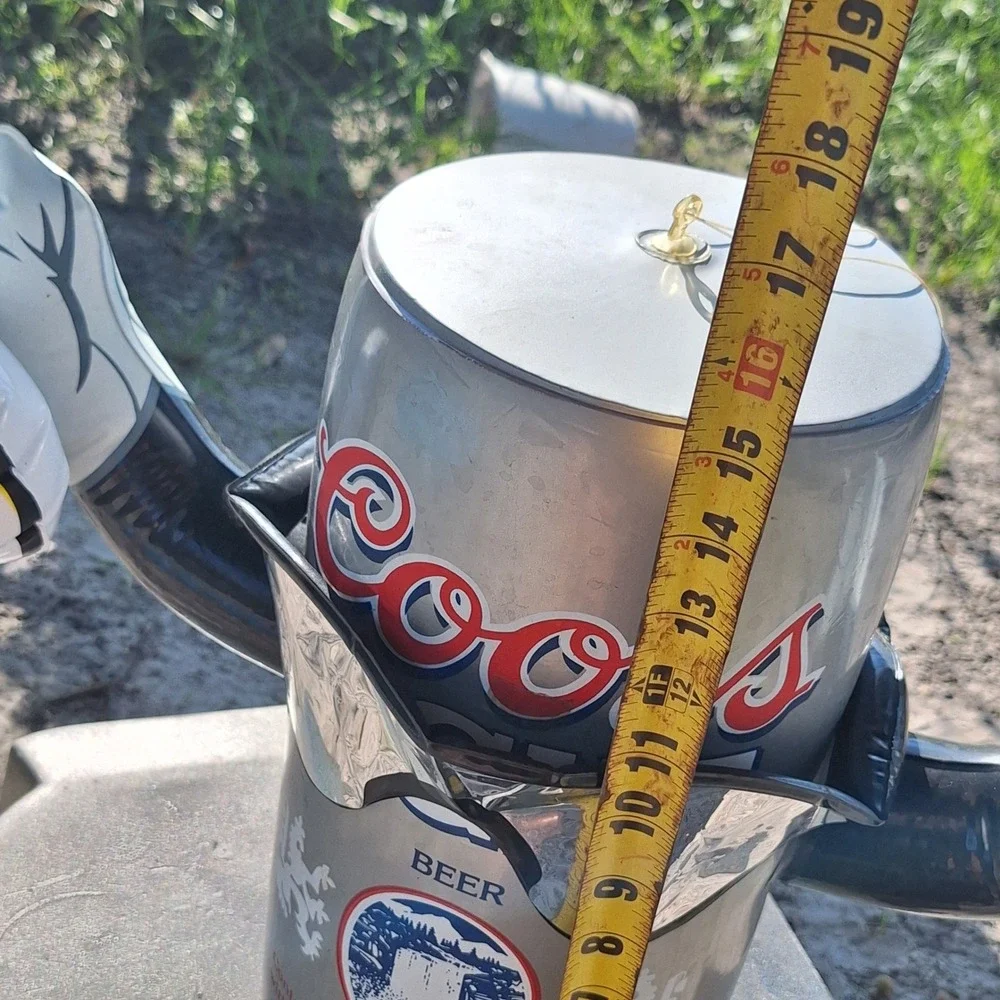 Vintage 1994 Coors Light Beer Inflatable Man Cave Bar Decor Volleyball 18in